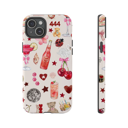 Pink Clutter iPhone Case