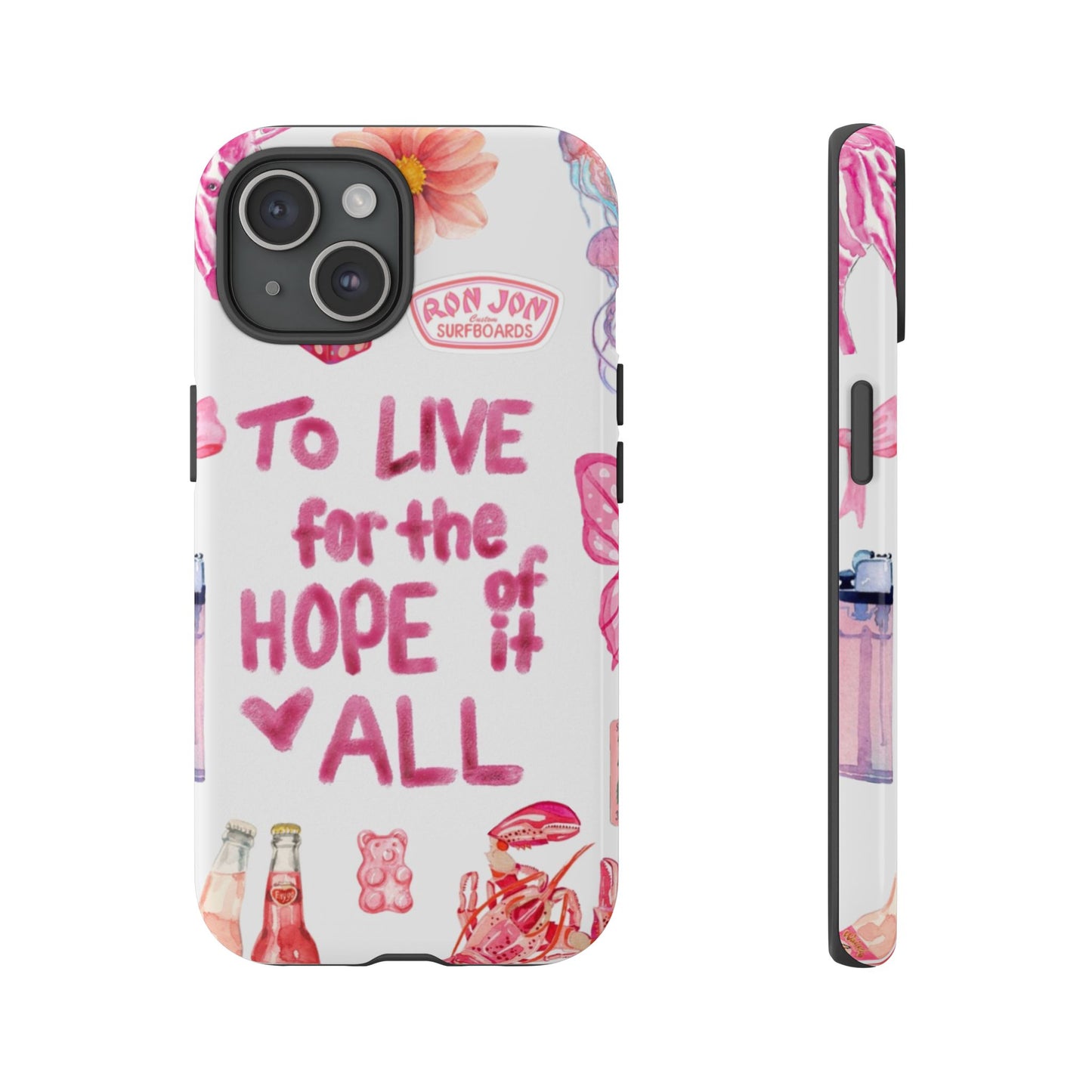 to live for the hope of it all iPhone Case