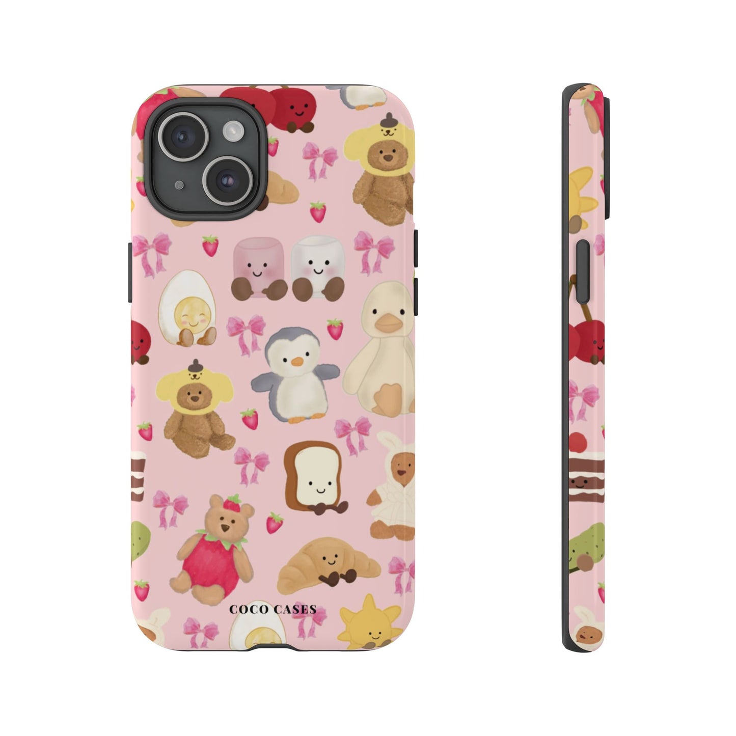 Pink Teddies iPhone Case