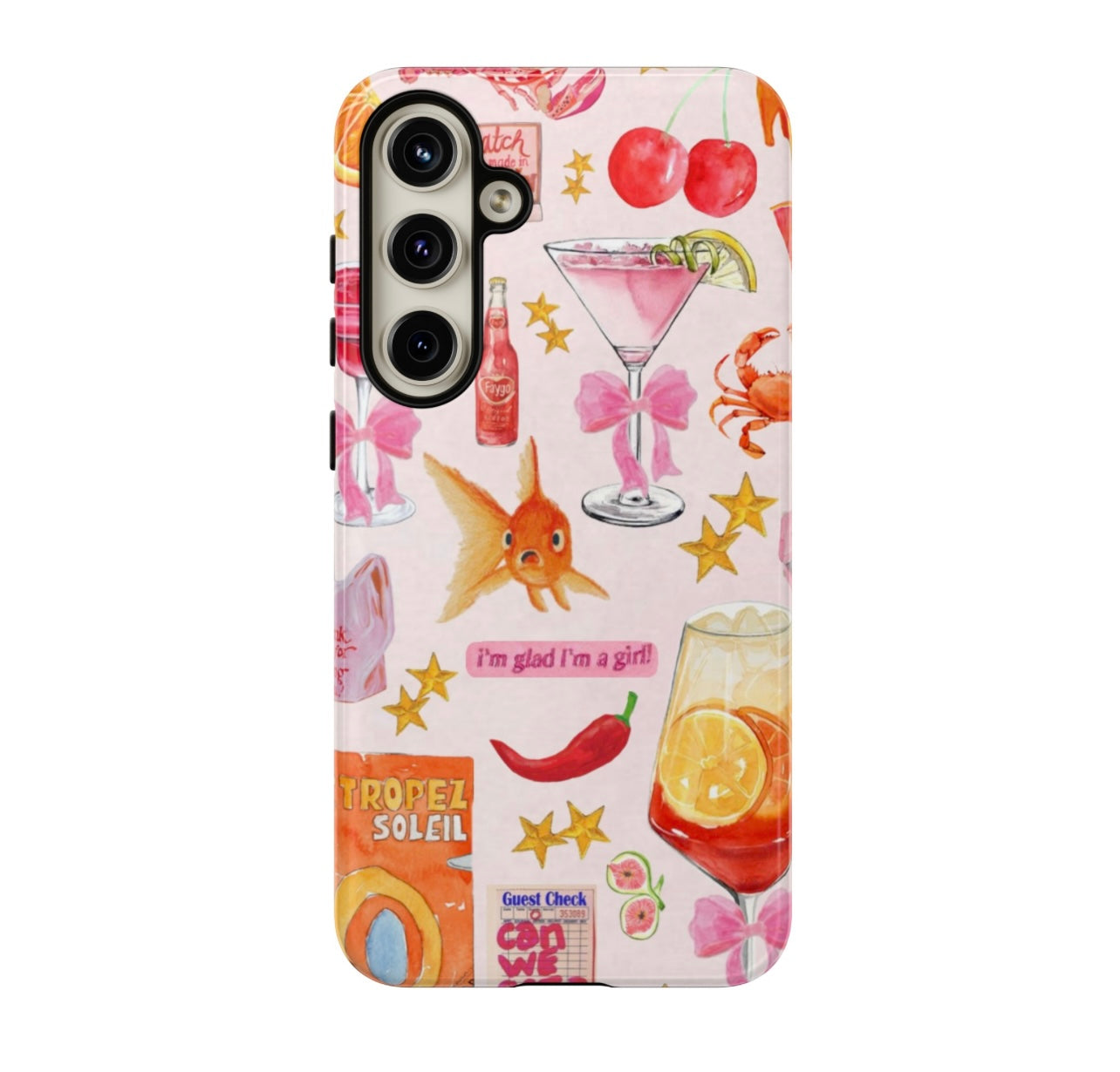 I'm glad I'm a girl Samsung Case