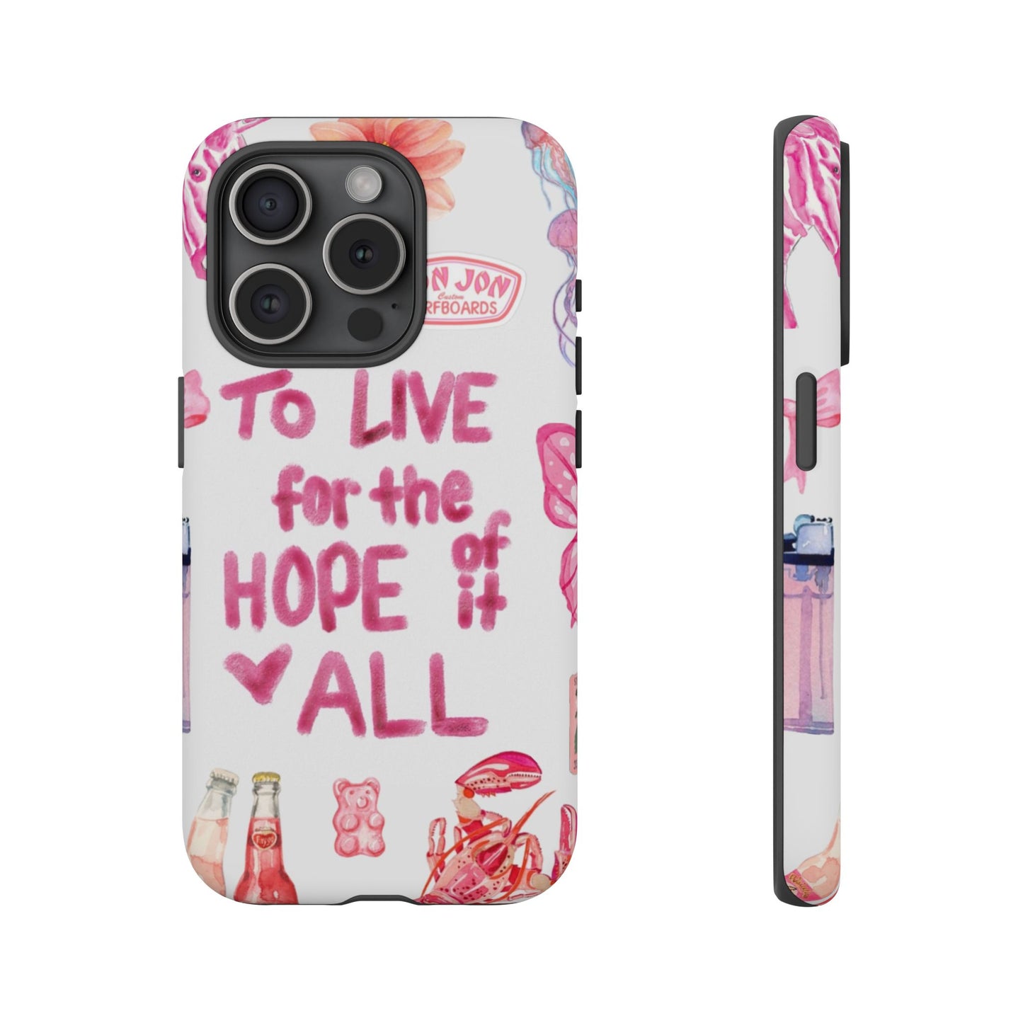 to live for the hope of it all iPhone Case