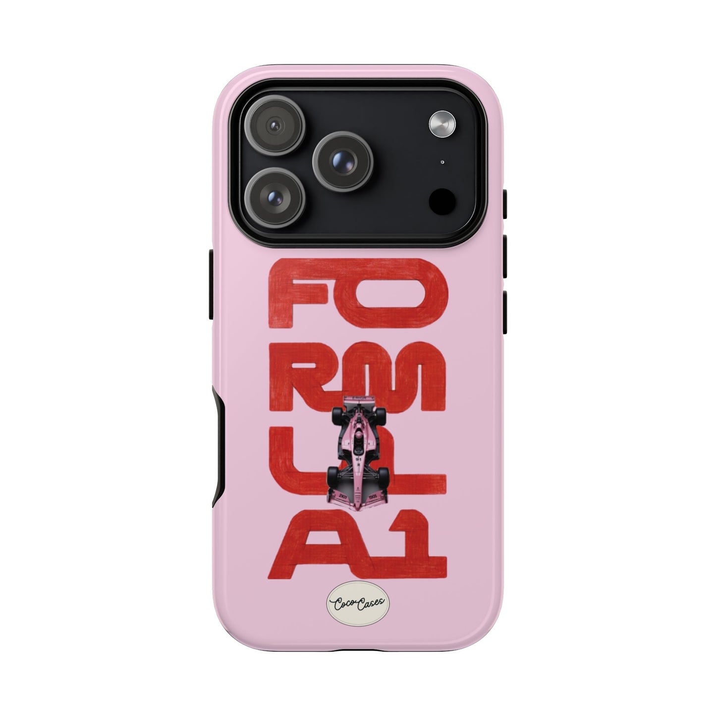 Pink Pitstop iPhone Case
