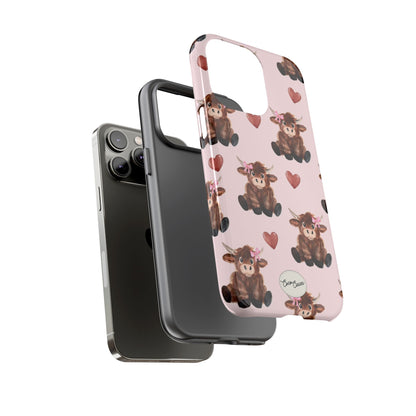 Highland Hearts iPhone Case