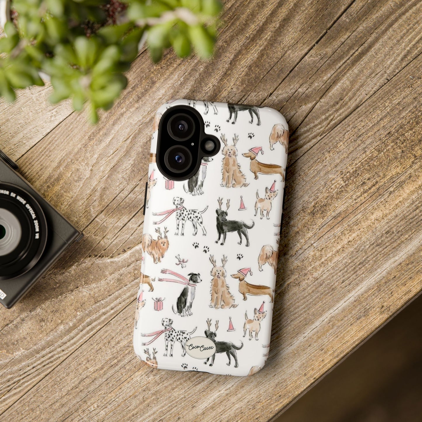 Wagging Winter iPhone Case