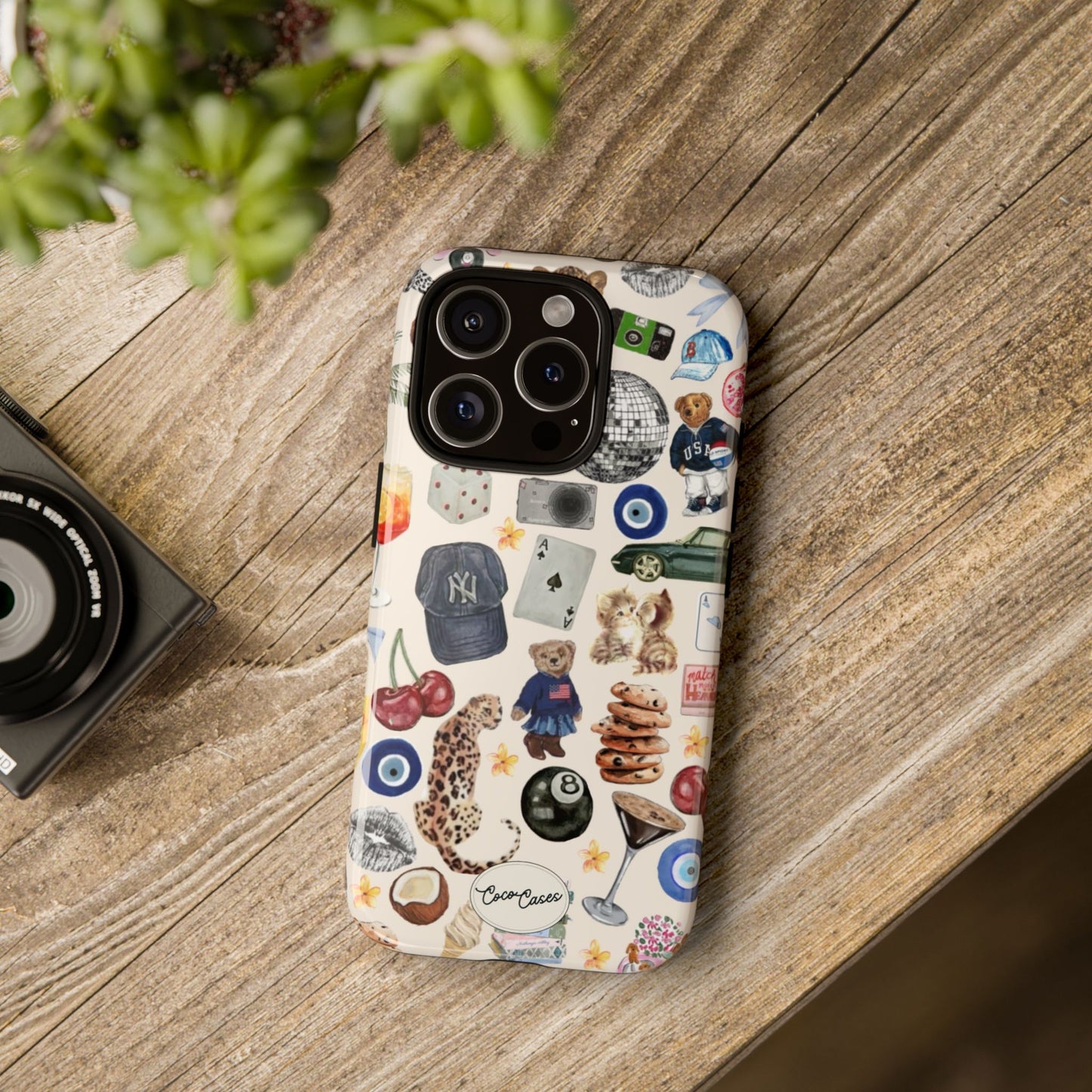 Cool Clutter iPhone Case