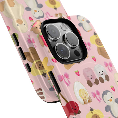Strawberry Teddies Magsafe iPhone Case