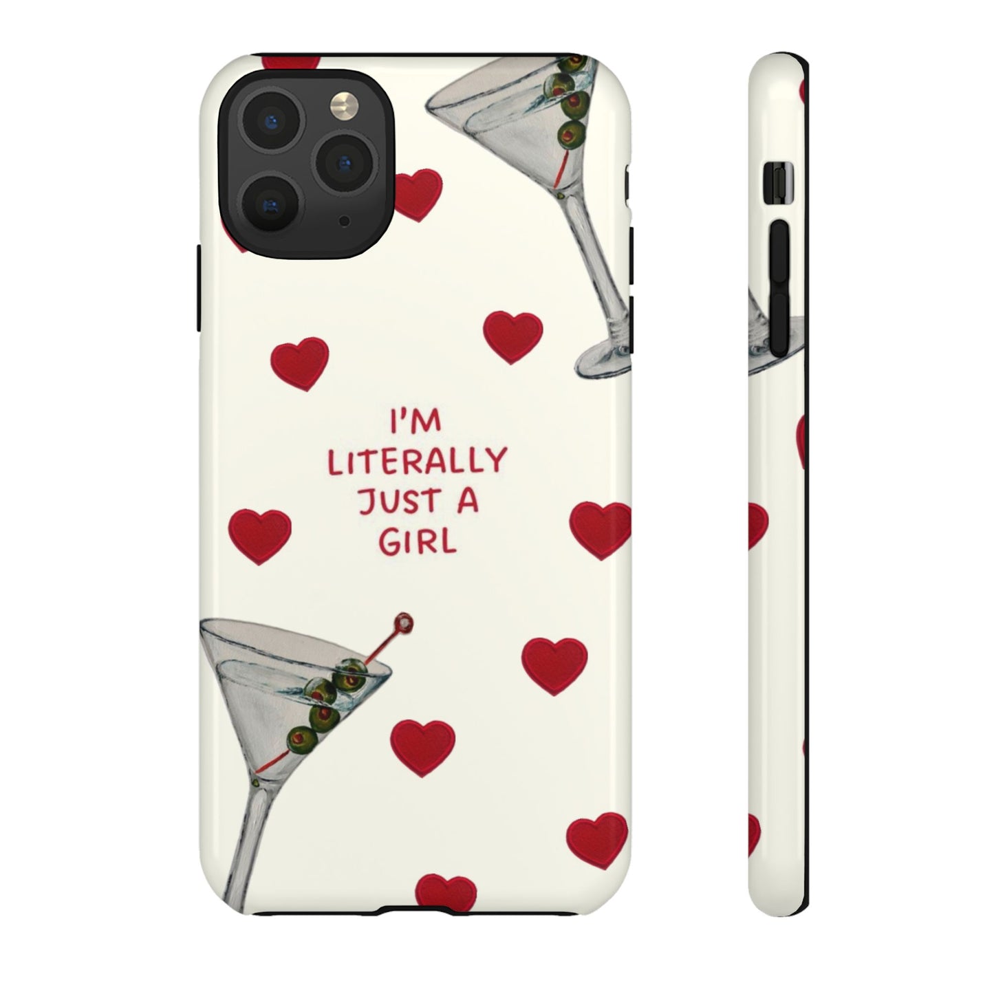 Literally A Girl iPhone Case