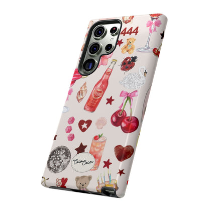 Pink Clutter Samsung Case