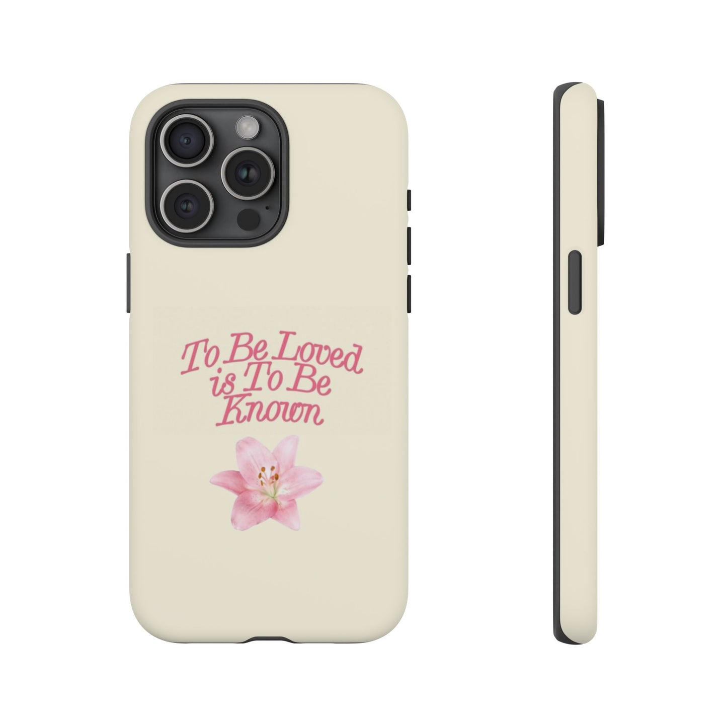 to be loved iPhone Case