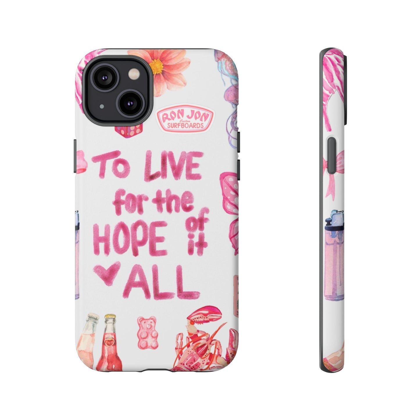 to live for the hope of it all iPhone Case