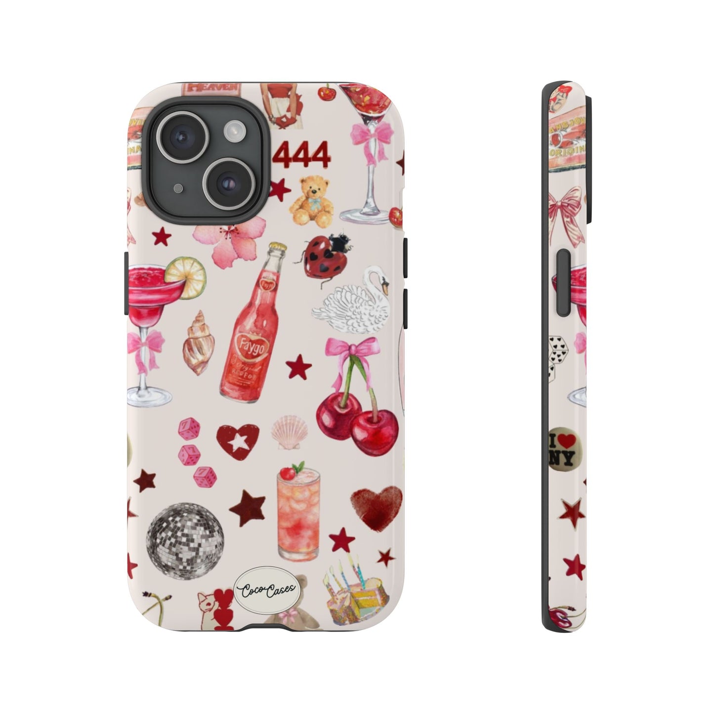 Pink Clutter iPhone Case