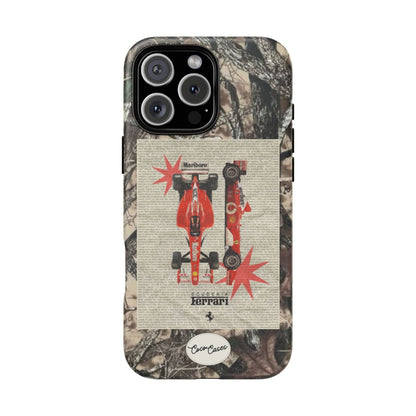 Camouflage Ferrari iPhone Case