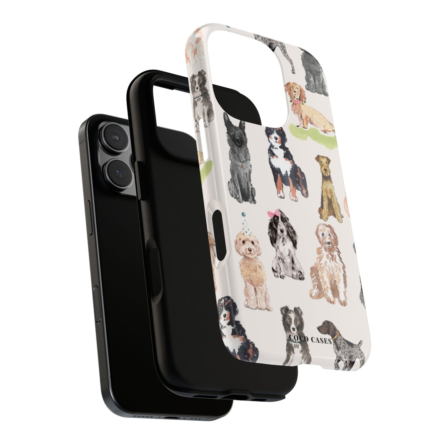 Puppy Party iPhone Case