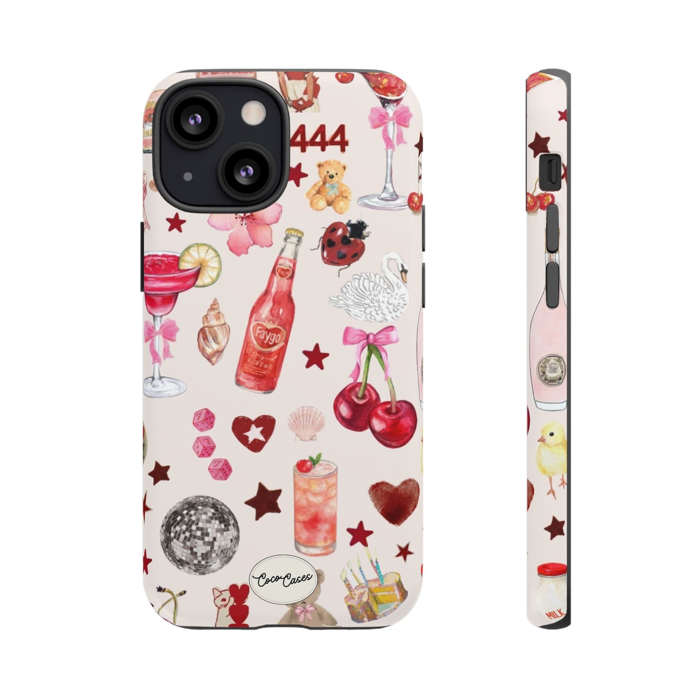 Pink Clutter iPhone Case