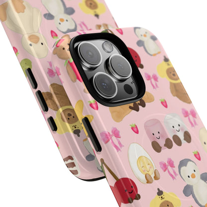 Strawberry Teddies Magsafe iPhone Case