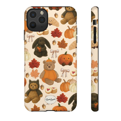 Autumn Teddies iPhone Case