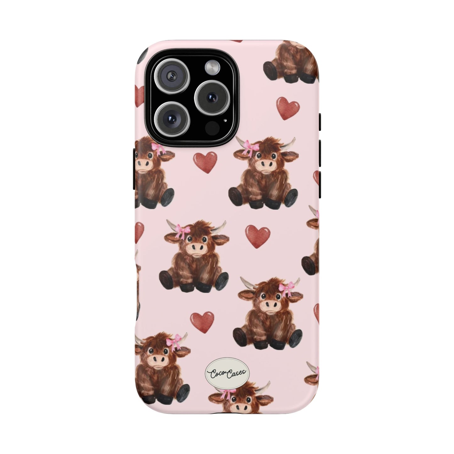 Highland Hearts iPhone Case