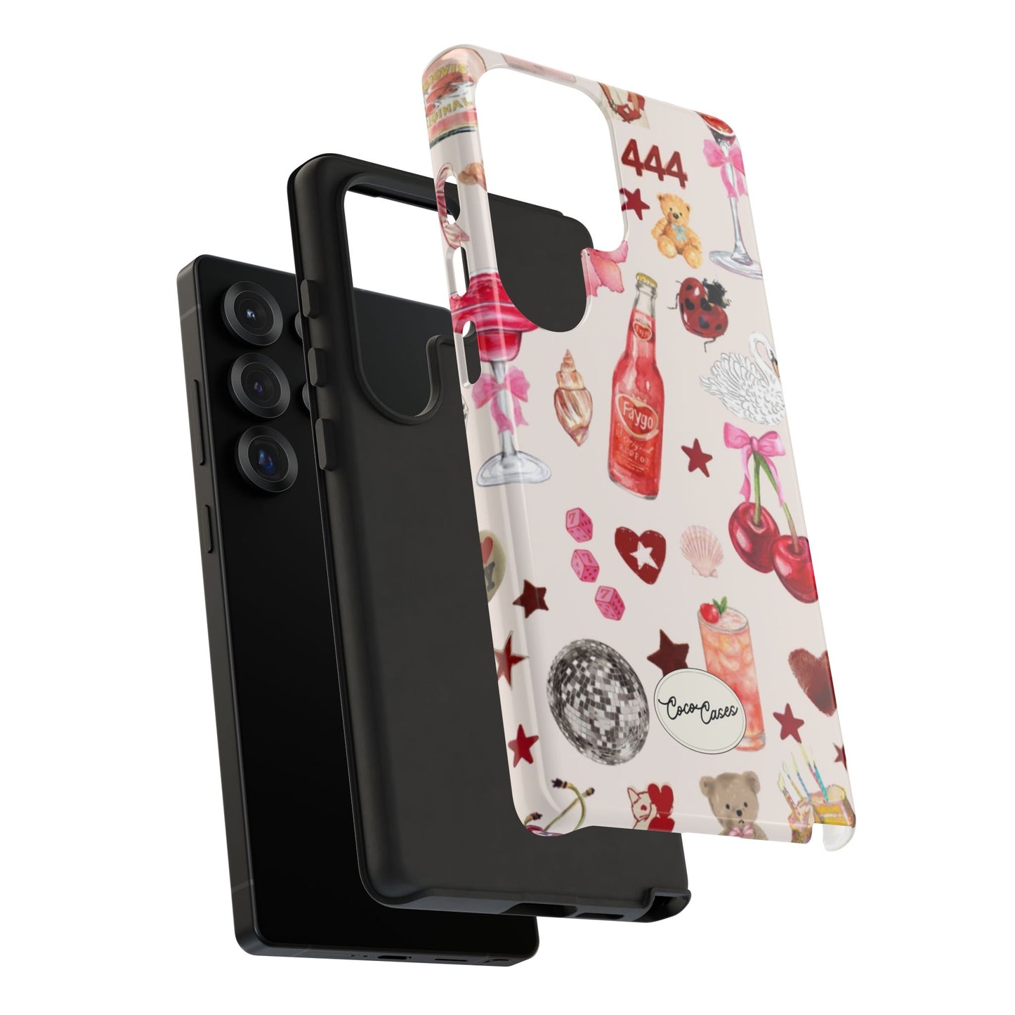 Pink Clutter Samsung Case