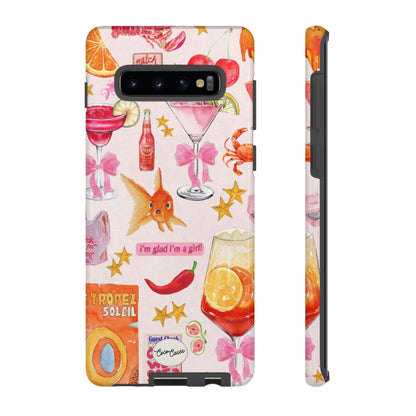 I'm glad I'm a girl Samsung Case