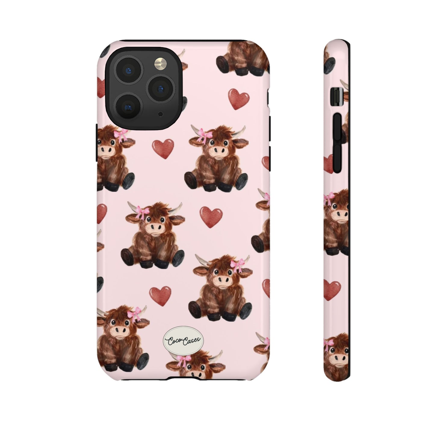 Highland Hearts iPhone Case