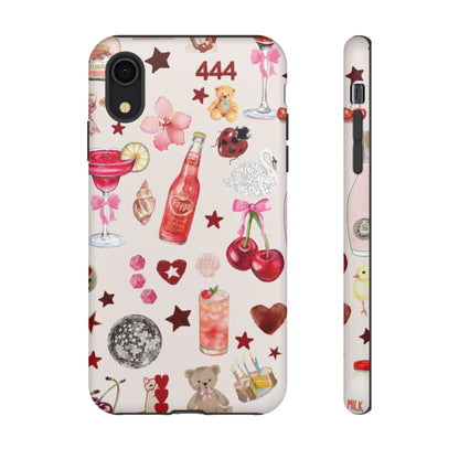 Pink Clutter iPhone Case