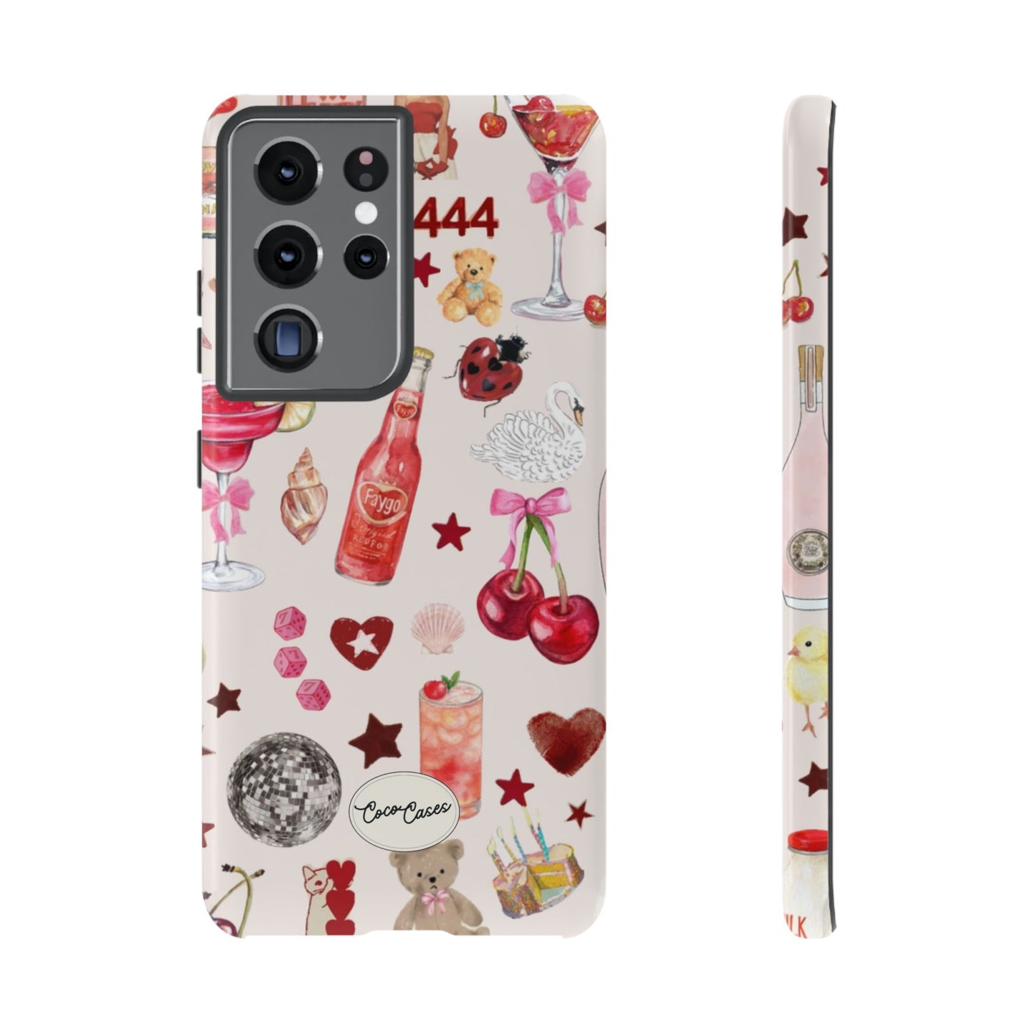 Pink Clutter Samsung Case
