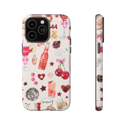 Pink Clutter iPhone Case