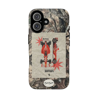 Camouflage Ferrari iPhone Case