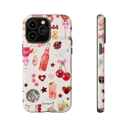 Pink Clutter iPhone Case