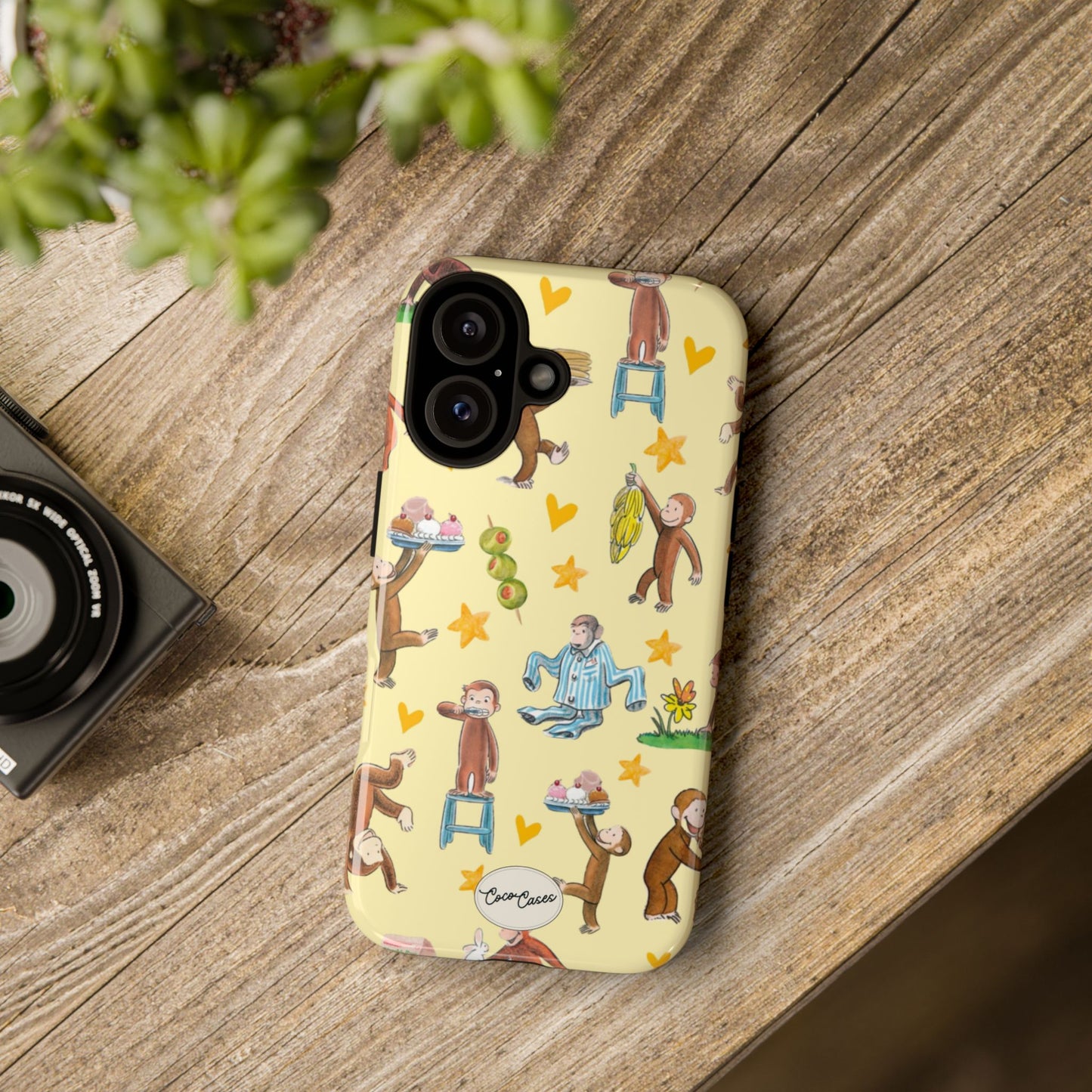 Curious Monkey iPhone Case