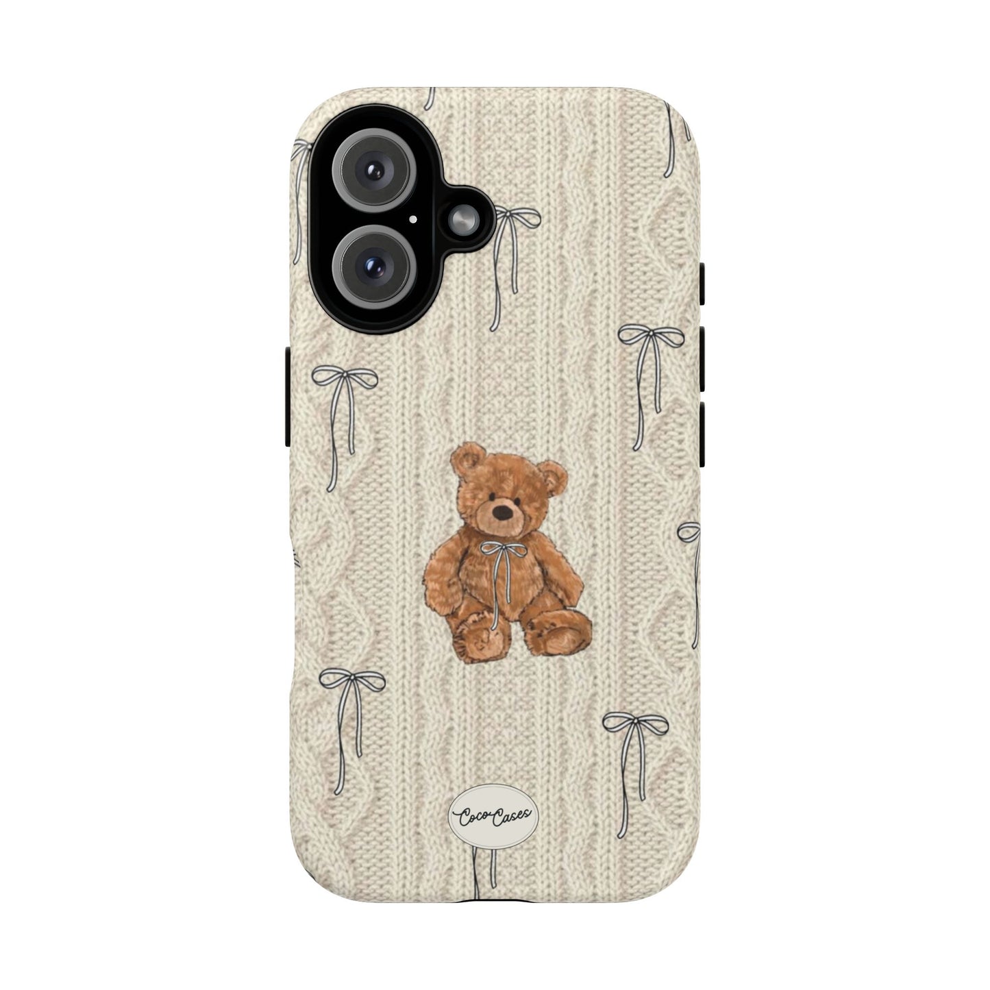 Little Bow Bear iPhone Case