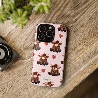 Highland Hearts iPhone Case