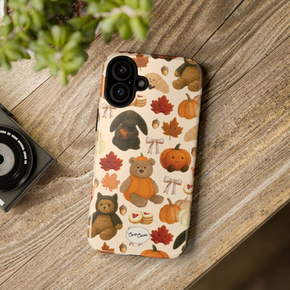 Autumn Teddies iPhone Case