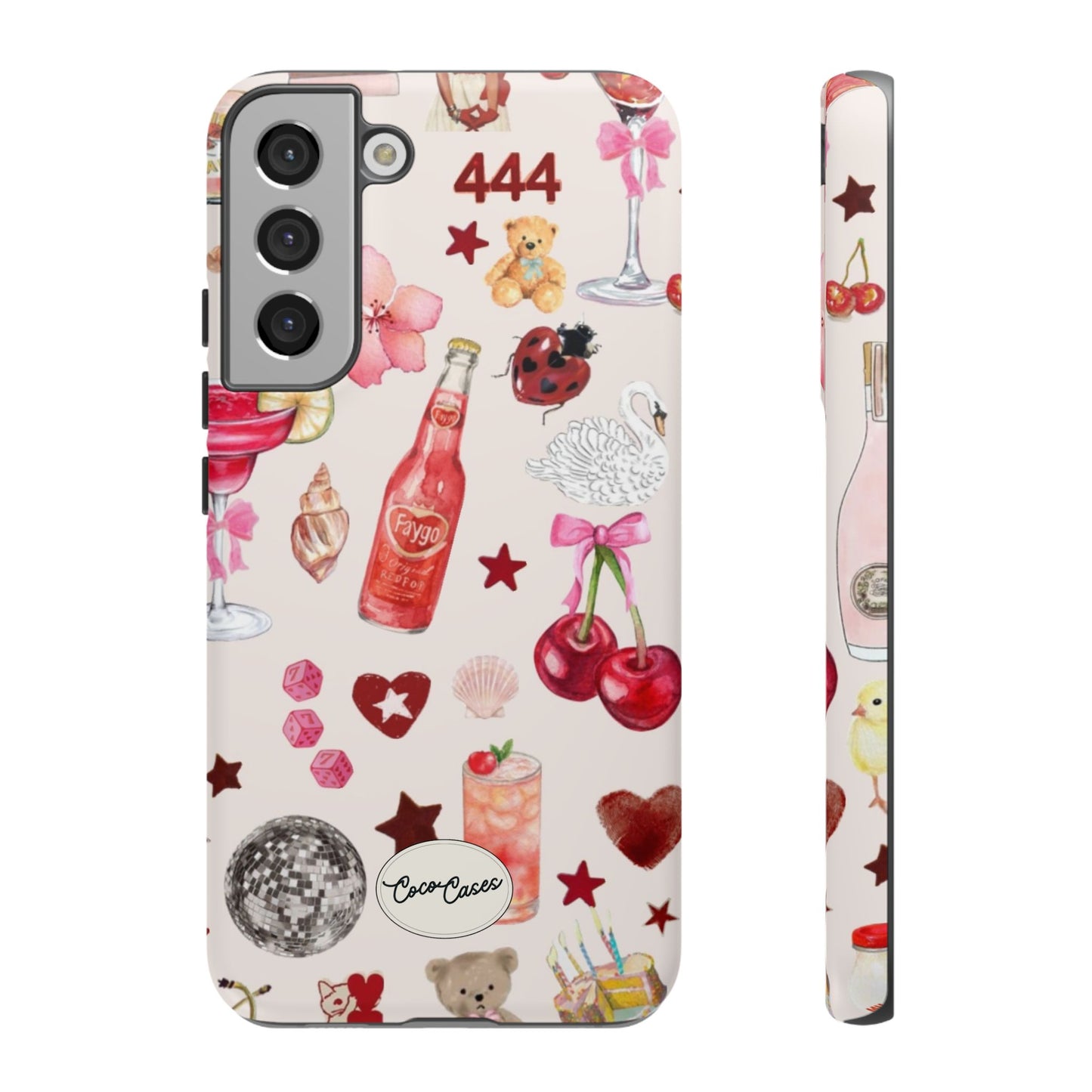 Pink Clutter Samsung Case