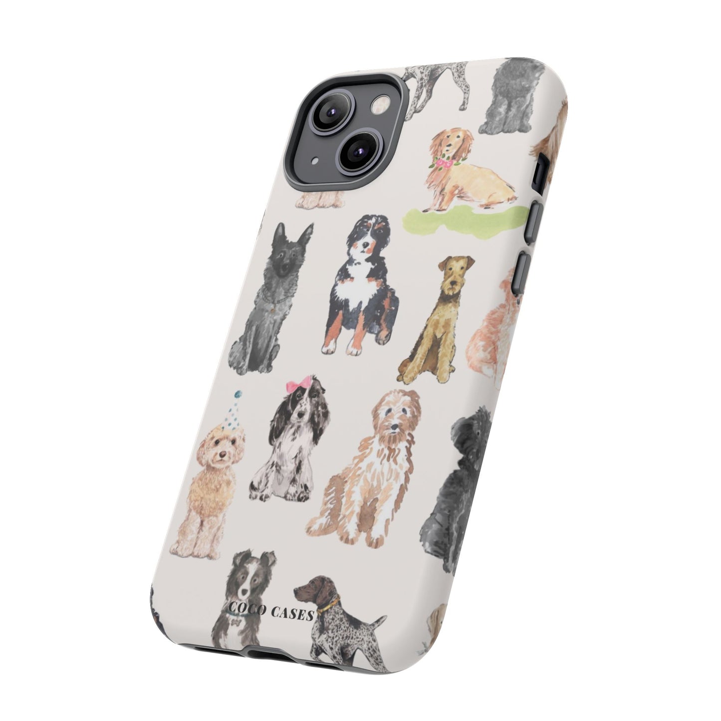 Puppy Party iPhone Case
