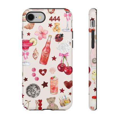 Pink Clutter iPhone Case