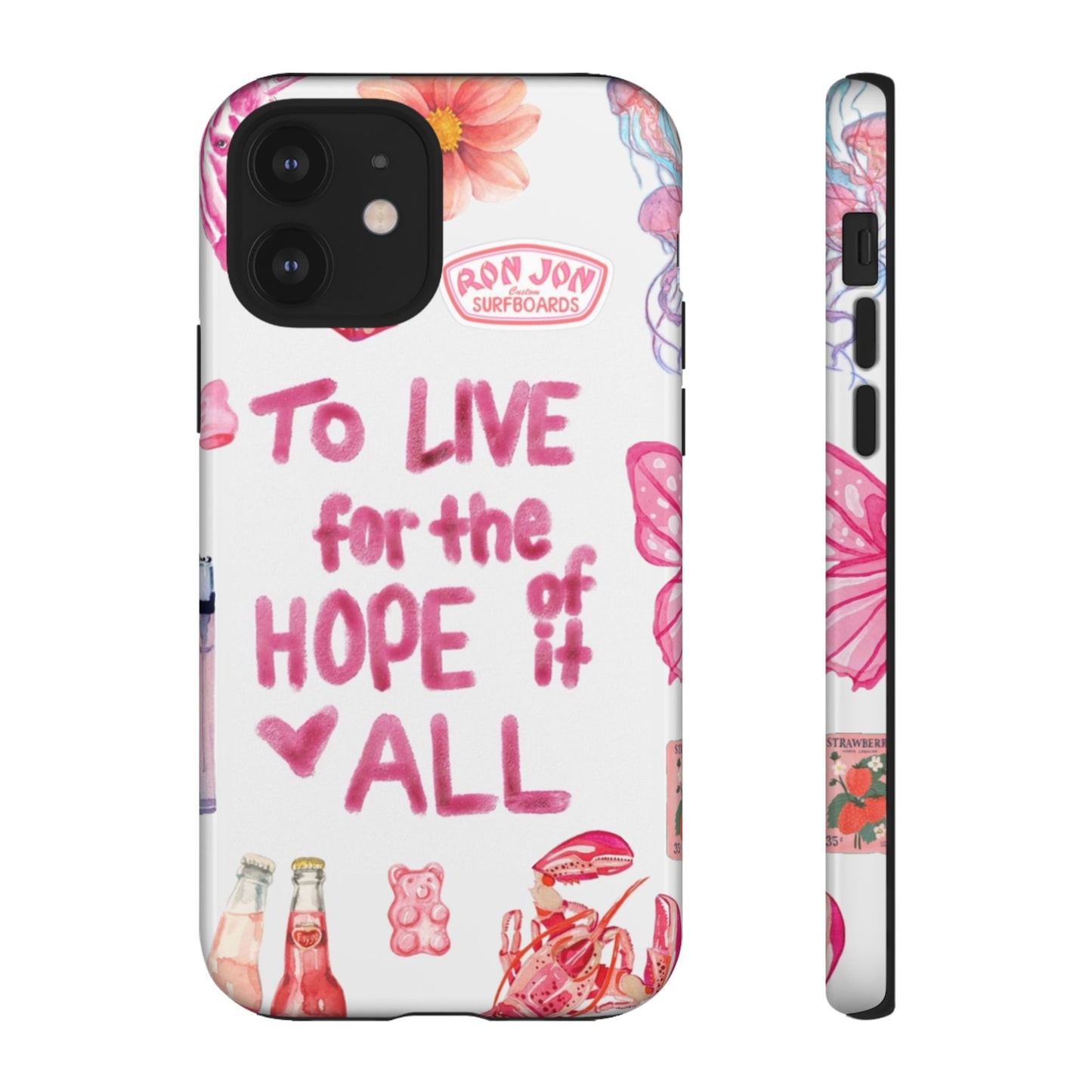 to live for the hope of it all iPhone Case