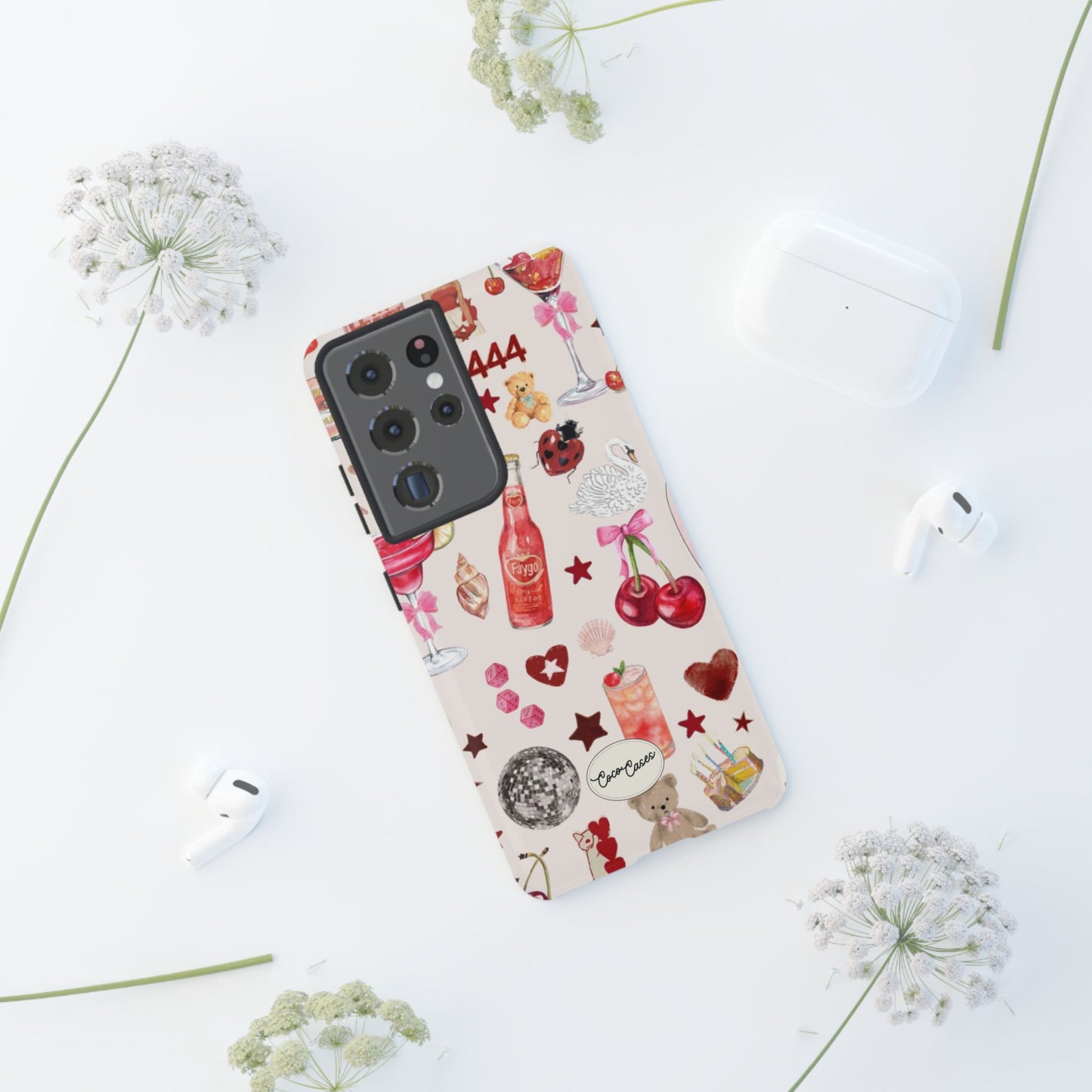 Pink Clutter Samsung Case