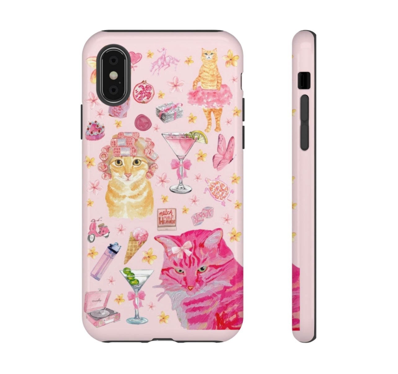 Cat Clutter iPhone Case