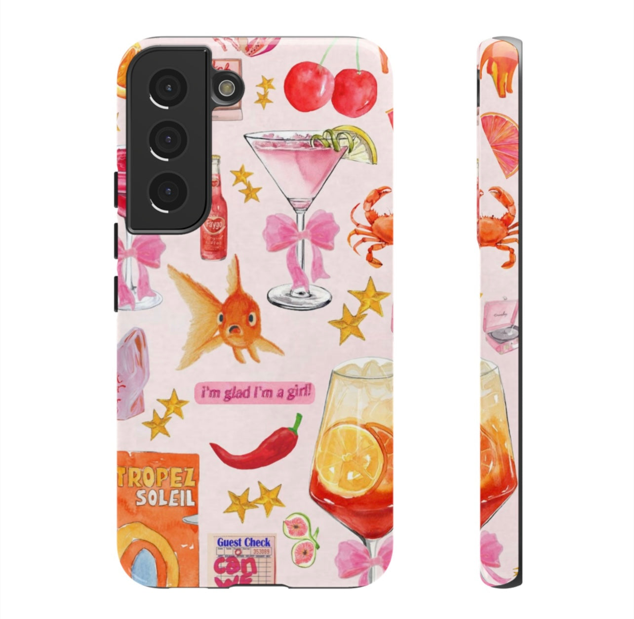 I'm glad I'm a girl Samsung Case