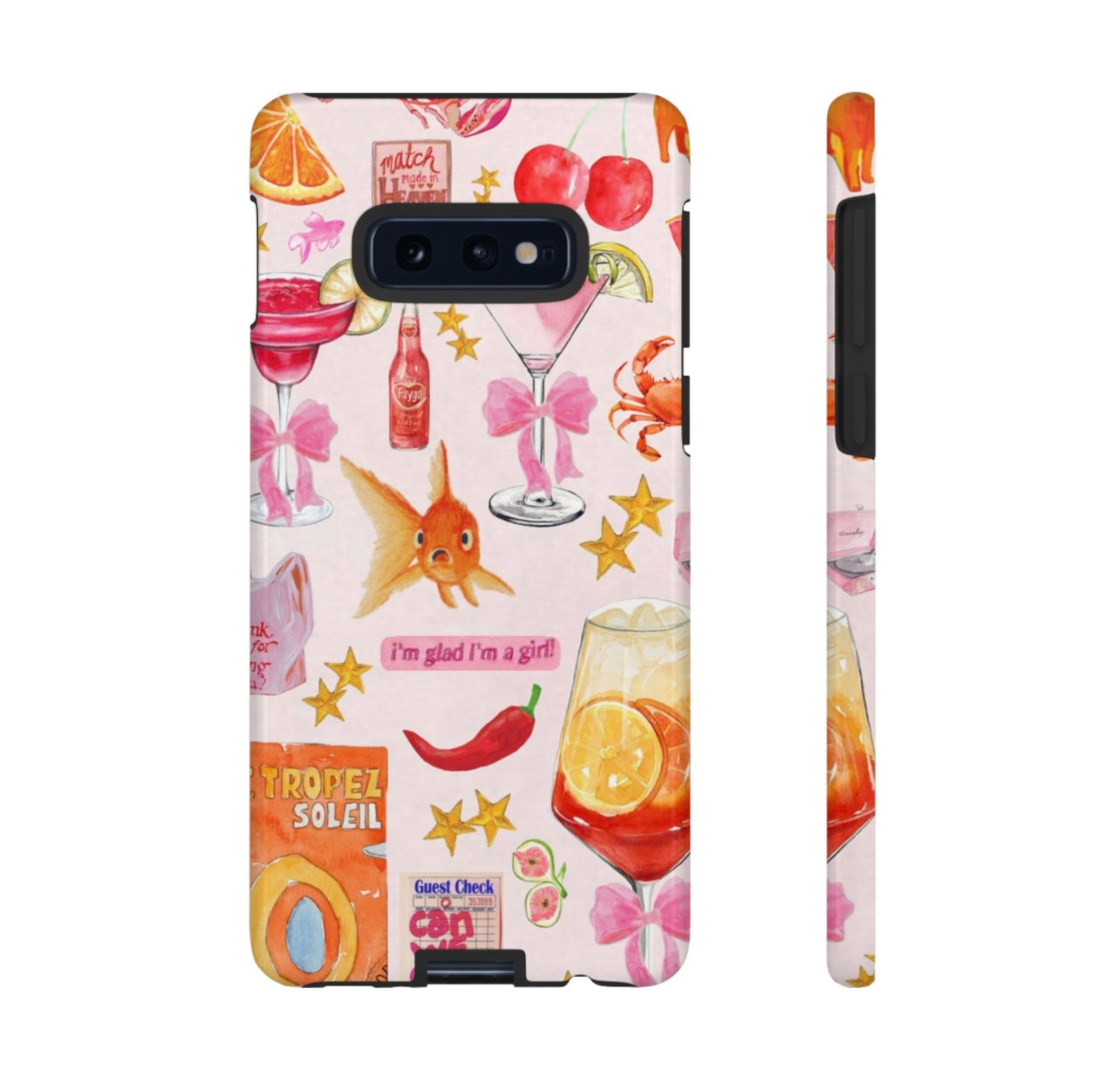 I'm glad I'm a girl Samsung Case