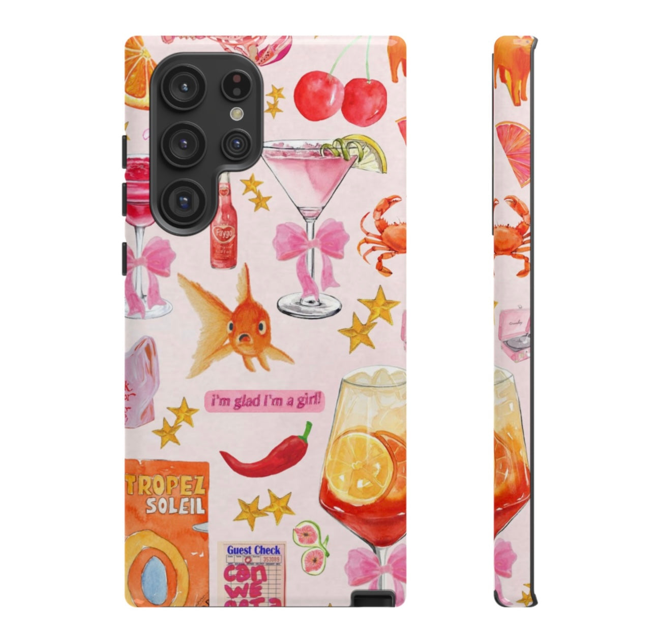 I'm glad I'm a girl Samsung Case