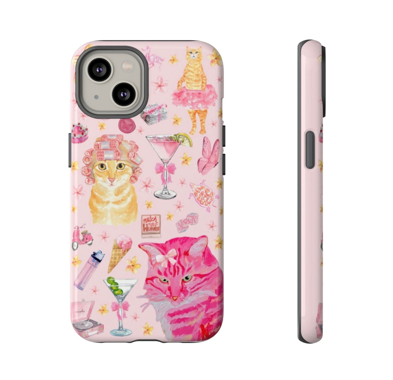 Cat Clutter iPhone Case