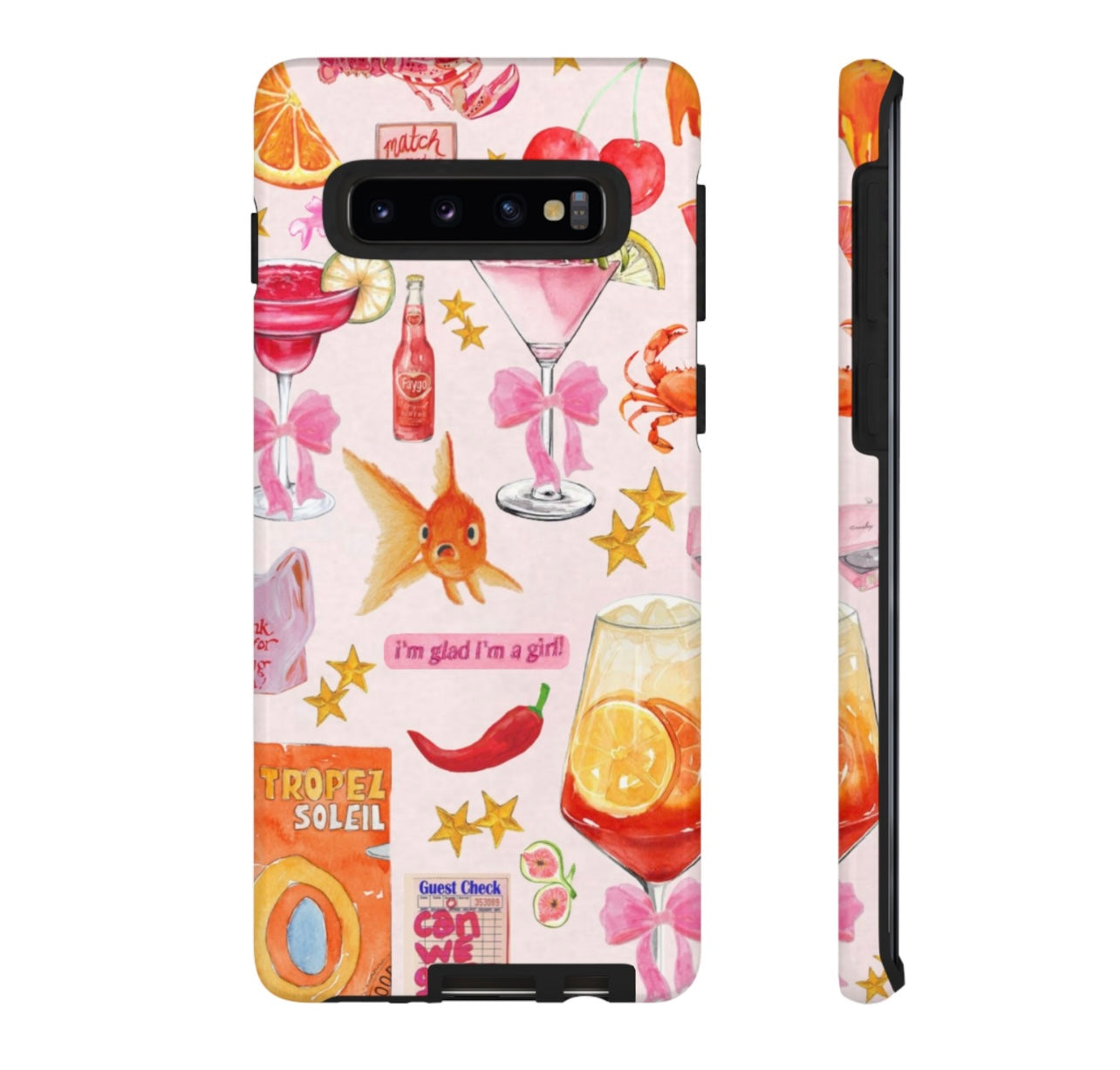 I'm glad I'm a girl Samsung Case