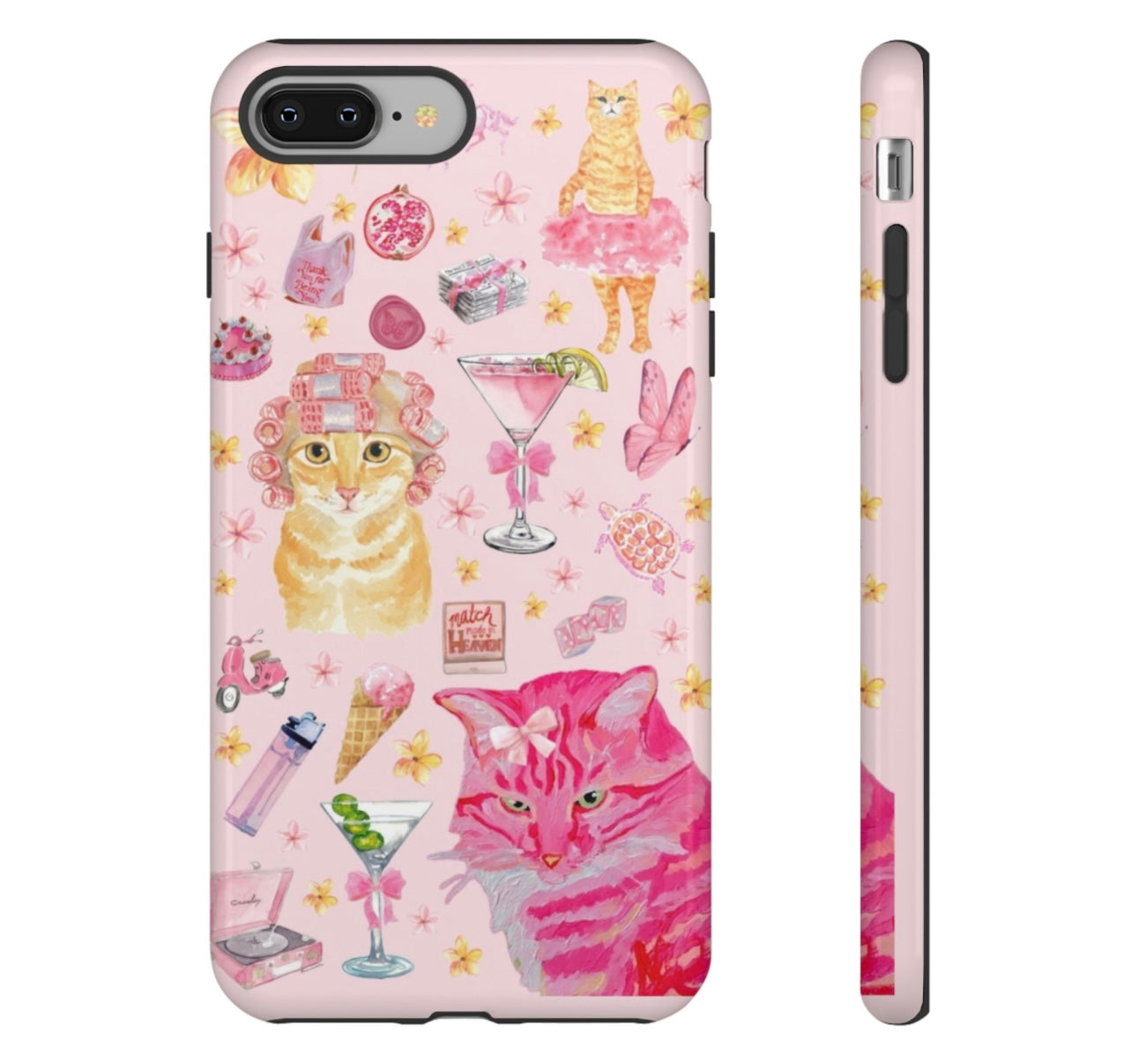 Cat Clutter iPhone Case