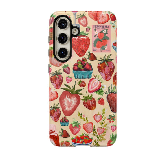 Strawberry Season Samsung Case