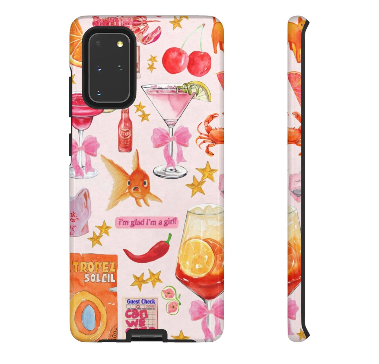 I'm glad I'm a girl Samsung Case