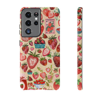 Strawberry Season Samsung Case