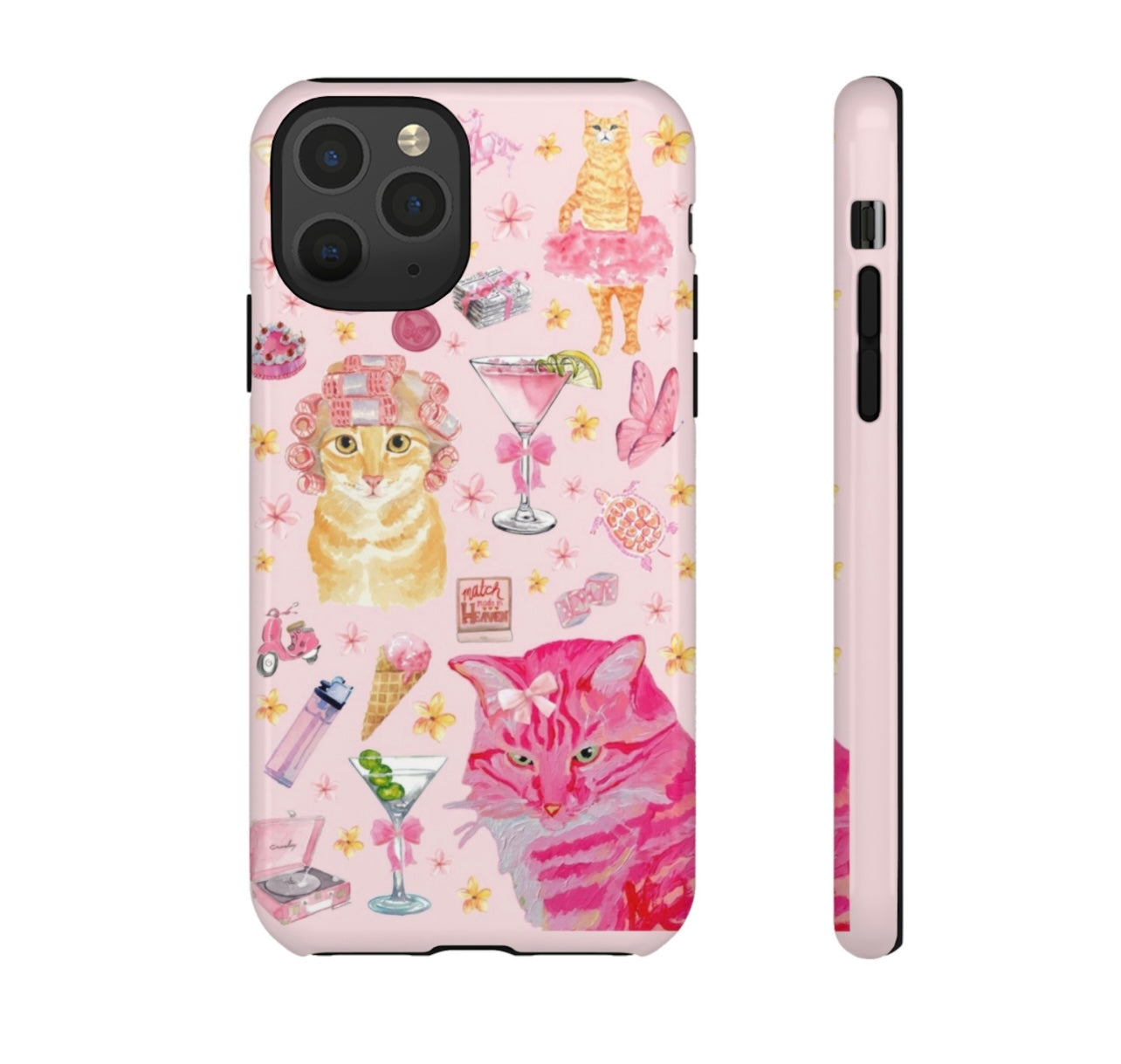 Cat Clutter iPhone Case