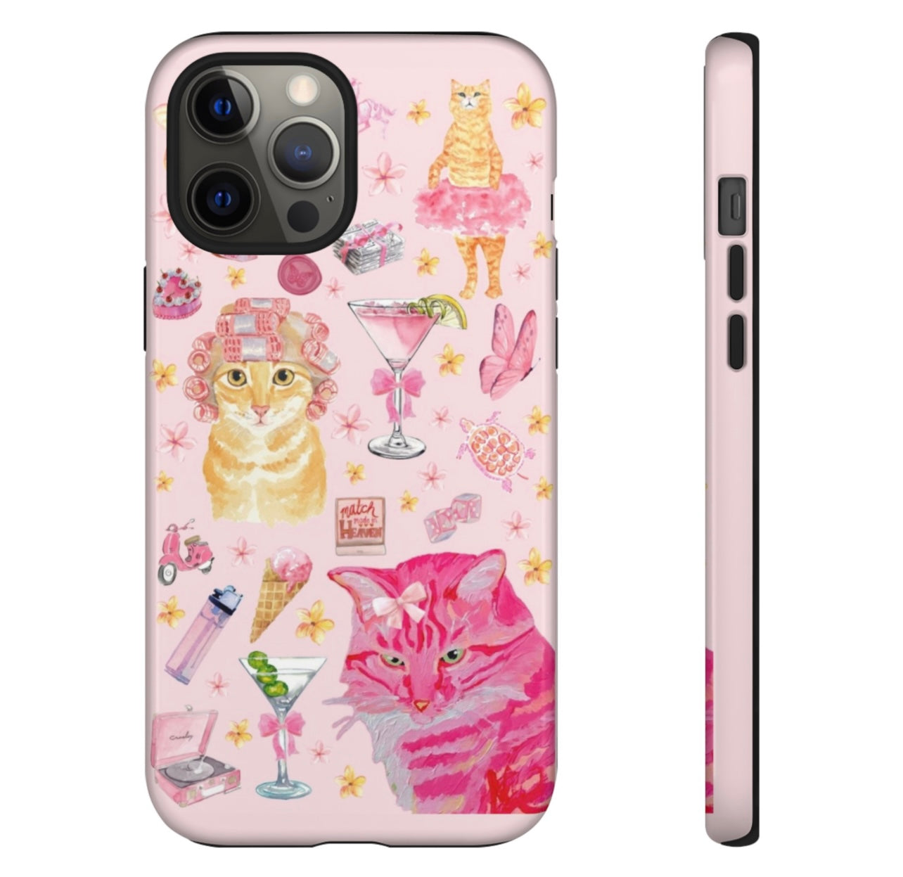 Cat Clutter iPhone Case